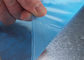 PE van de fabrieks Directe Blauwe Elektrostatische Bescherming Beschermende Film voor Plastic de Oppervlaktebescherming van het Metaalglas