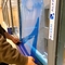 De blauwe Duidelijke Transparante PE Antifilm van de de Oppervlaktebescherming van Scrtach voor Vensters en GlasGordijngevel