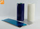 PE van de oppervlaktebescherming Beschermende Film Blauwe Kleur Aangepaste Grootte met Plastic Kern