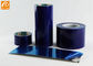 PE van de oppervlaktebescherming Beschermende Film Blauwe Kleur Aangepaste Grootte met Plastic Kern