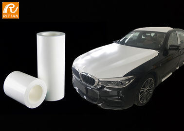 Witte het Polyethyleen Materiële Middelgrote Adhesie van de Kleuren Automobiel Beschermende Film