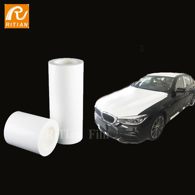 Goede prijs. De auto Hood Vehicle White Protection Film Geen Residu het Zelfklevende Lichaam Verpakken filmt online