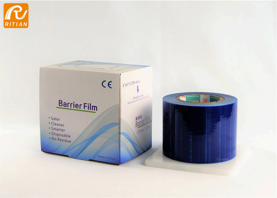 Goede prijs. Blauwe niet-plakkerige tandheelkundige barrièrefilm 4 inch X 6 inch X 1200 vellen online