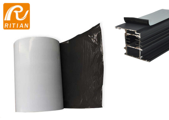 Goede prijs. De zwart-witte Hoge Zelfklevende Beschermende Film voor Aluminiumprofielen verwijdert zonder Redisual online