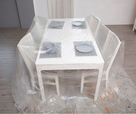 Goede prijs. Het blauw bond pre Beschermende PE van de de Nevel Plastic die Bescherming van de Bandregen voor de Film van Schilderspainting transparent masking wordt gedrukt vast online