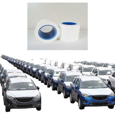 Goede prijs. Witte Glanse Opaque PE Automotive Beschermingsfilm 1200mm Breedte 100m Lengte voor de bescherming van autoverf online