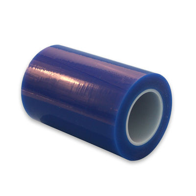 Goede prijs. PE Beschermfolie met 2 Kleuren Logo Bedrukking Zachte Hardheid en Glad Oppervlak voor Bescherming van Hoog Glas en Metalen Randen online