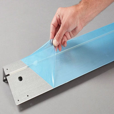 Goede prijs. Industriële PE-beschermingsfolie met residuvrije verwijdering, UV-resistentie 6 maanden en rubbergebaseerde lijm voor oppervlaktebescherming online