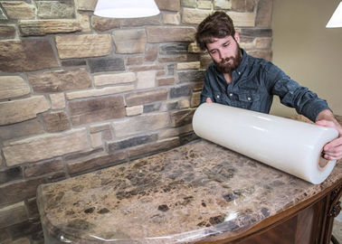 Goede prijs. Verwijderingspe Beschermende Film voor Marmeren Countertops Zorg Geen Residu 1240mm*200m online