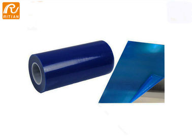 Goede prijs. Blauwe het Metaal Beschermende Film van het Kleurenblad 50 Microndikte met Polyethyleenmateriaal online