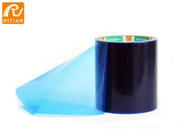 Goede prijs. 50-60 microns Blauwe Beschermende Film, Antikras Beschermende Film voor Glazen venster online