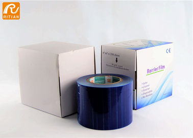 Goede prijs. De medische Beschikbare Tand Zelfklevende Barrière filmt PE Materiële 4 '' X6 '' X1200 Bladen online